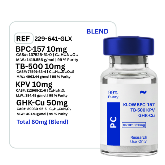 ghk cu bpc 157 tb 500 kpv klow blend 80mg Canada BPC-157 + GHK-Cu + TB-500 + bpc-157 + tb500 + mgf
